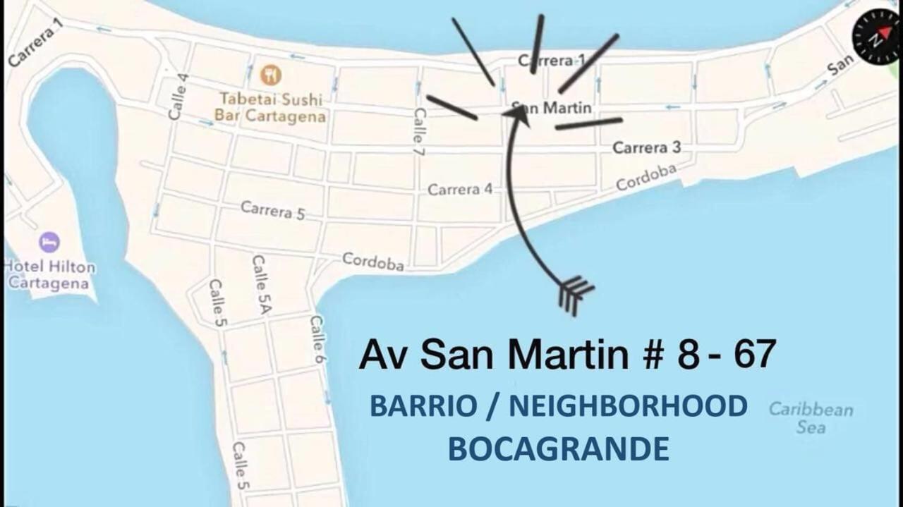 Studio Delfines / Bocagrande Cartagena Dış mekan fotoğraf